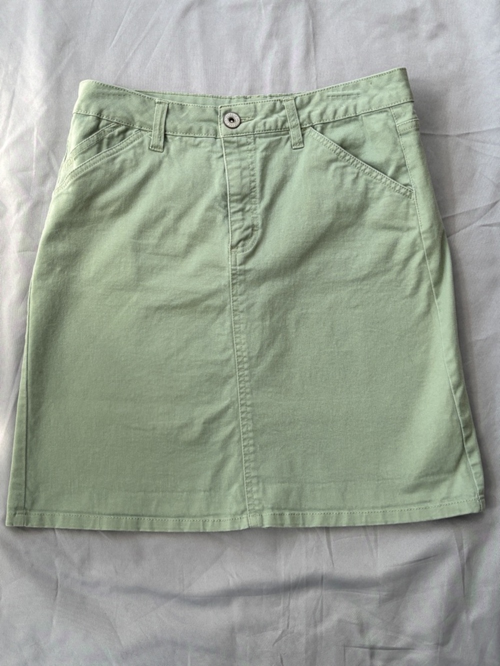 Women’s Faded Glory Stretch Green Skirt